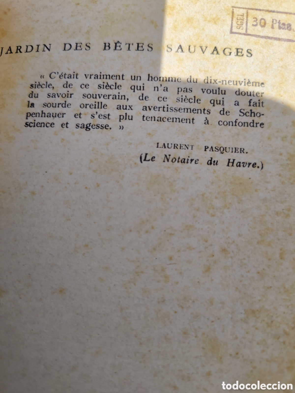 Libros de segunda mano: Le Jard&iacute;n des betes sauvages - Foto 3
