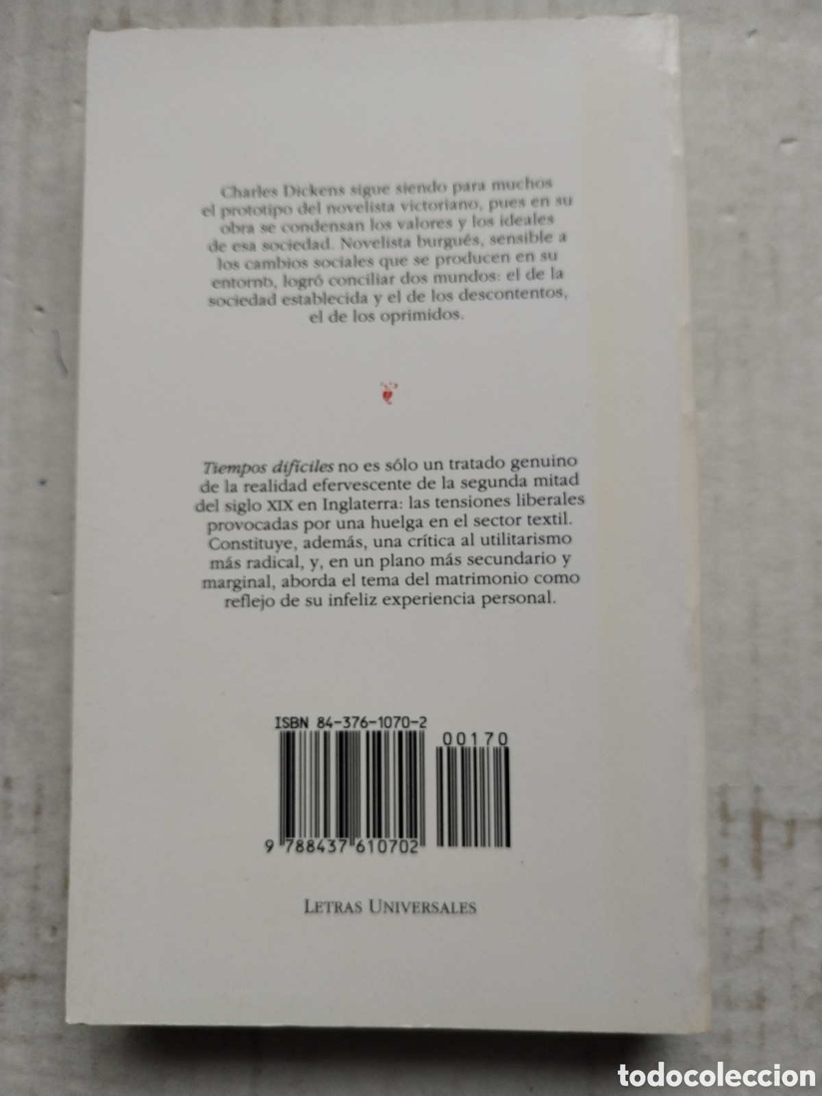 Libros de segunda mano: TIEMPOS DIFICILES/CHARLES DICKENS - Foto 3