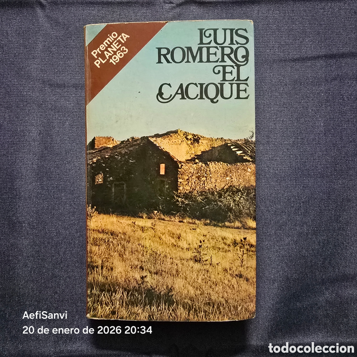 Libros de segunda mano: EL CACIQUE (LUIS ROMERO) (PLANETA) - Foto 1