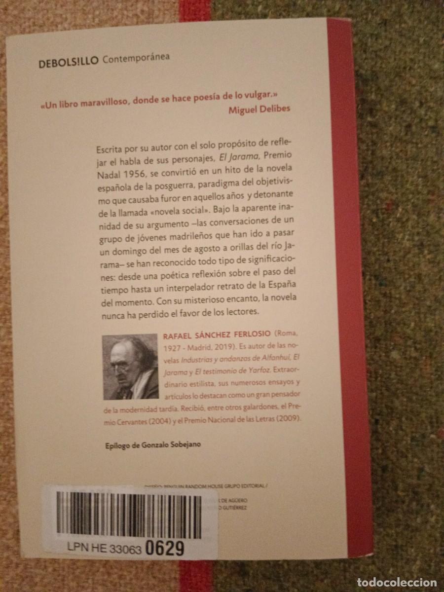 Libros de segunda mano: EL JARAMA. R. S&aacute;nchez Ferlosio - Foto 3