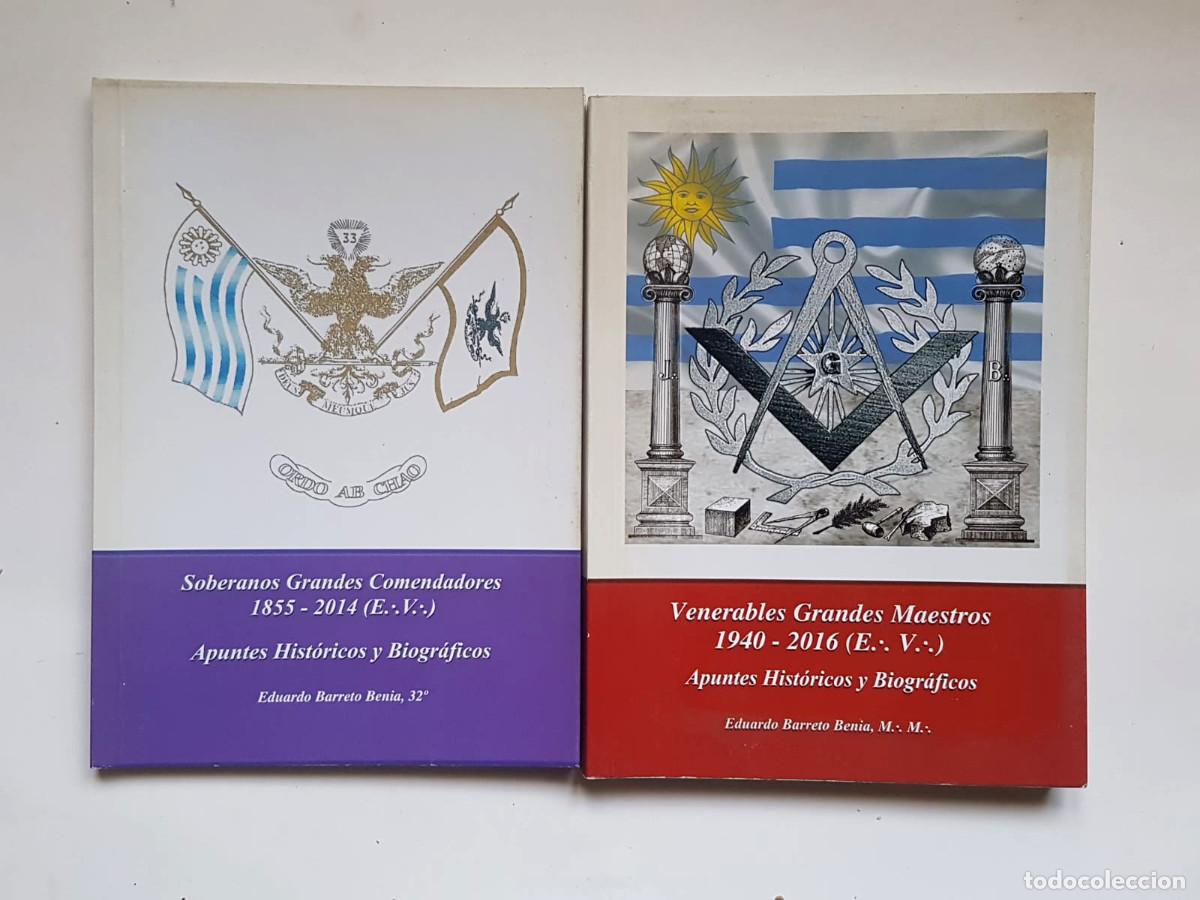 Libros de segunda mano: Lote de 4 t&iacute;tulos sobre masoner&iacute;a del Uruguay - Foto 2