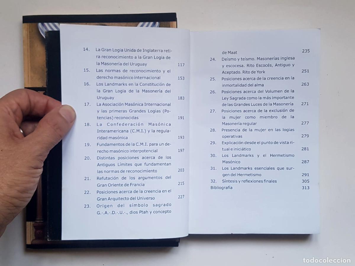 Libros de segunda mano: Lote de 4 t&iacute;tulos sobre masoner&iacute;a del Uruguay - Foto 3