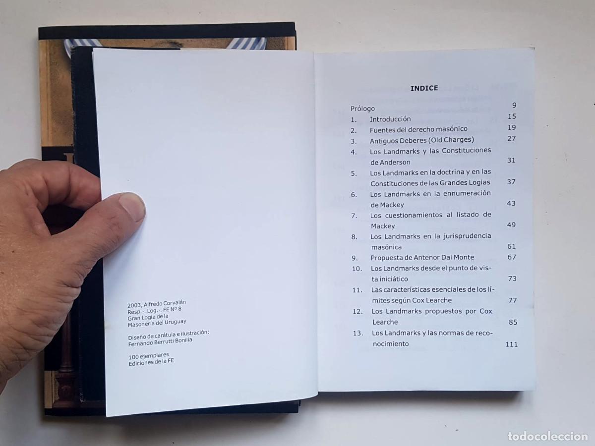 Libros de segunda mano: Lote de 4 t&iacute;tulos sobre masoner&iacute;a del Uruguay - Foto 4