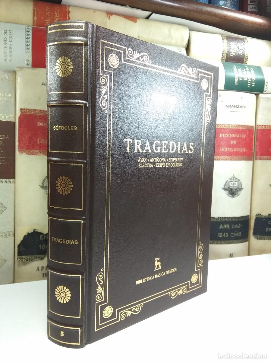 Libros de segunda mano: BIBLIOTECA B&Aacute;SICA GREDOS N&uacute;m 5: TRAGEDIAS: S&Oacute;FOCLES. Editorial Gredos a&ntilde;o 2000. - Foto 1