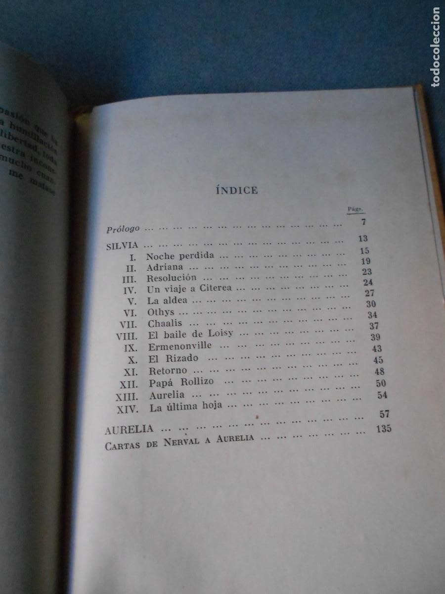 Libros de segunda mano: SILVIA Y AURELIA. GERARDO DE NERVAL - Foto 3