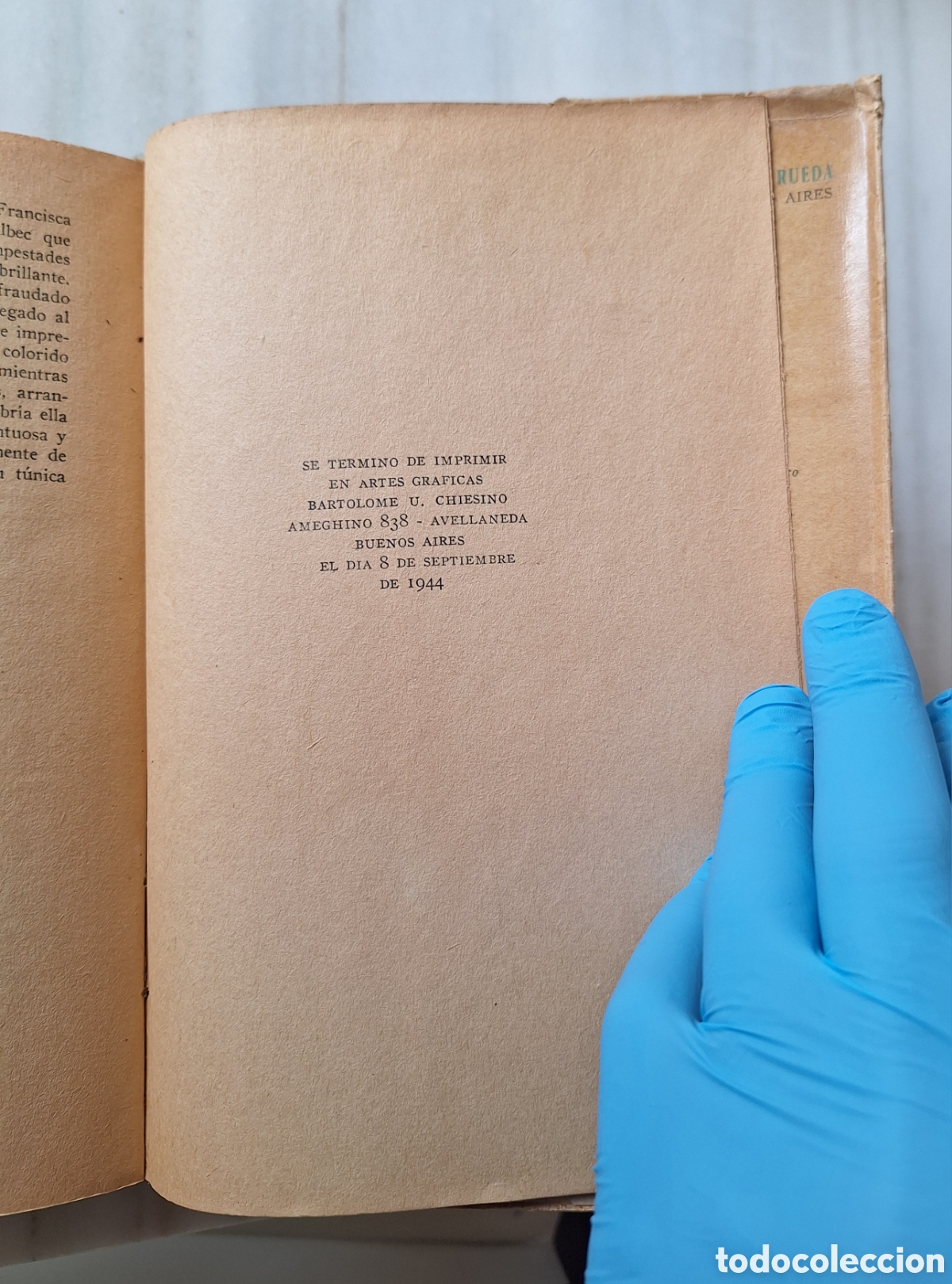 Libros de segunda mano: A la Sombra de las Muchachas en Flor&rdquo; de Marcel Proust (Edici&oacute;n 1944 con Sobrecubierta) - Foto 6