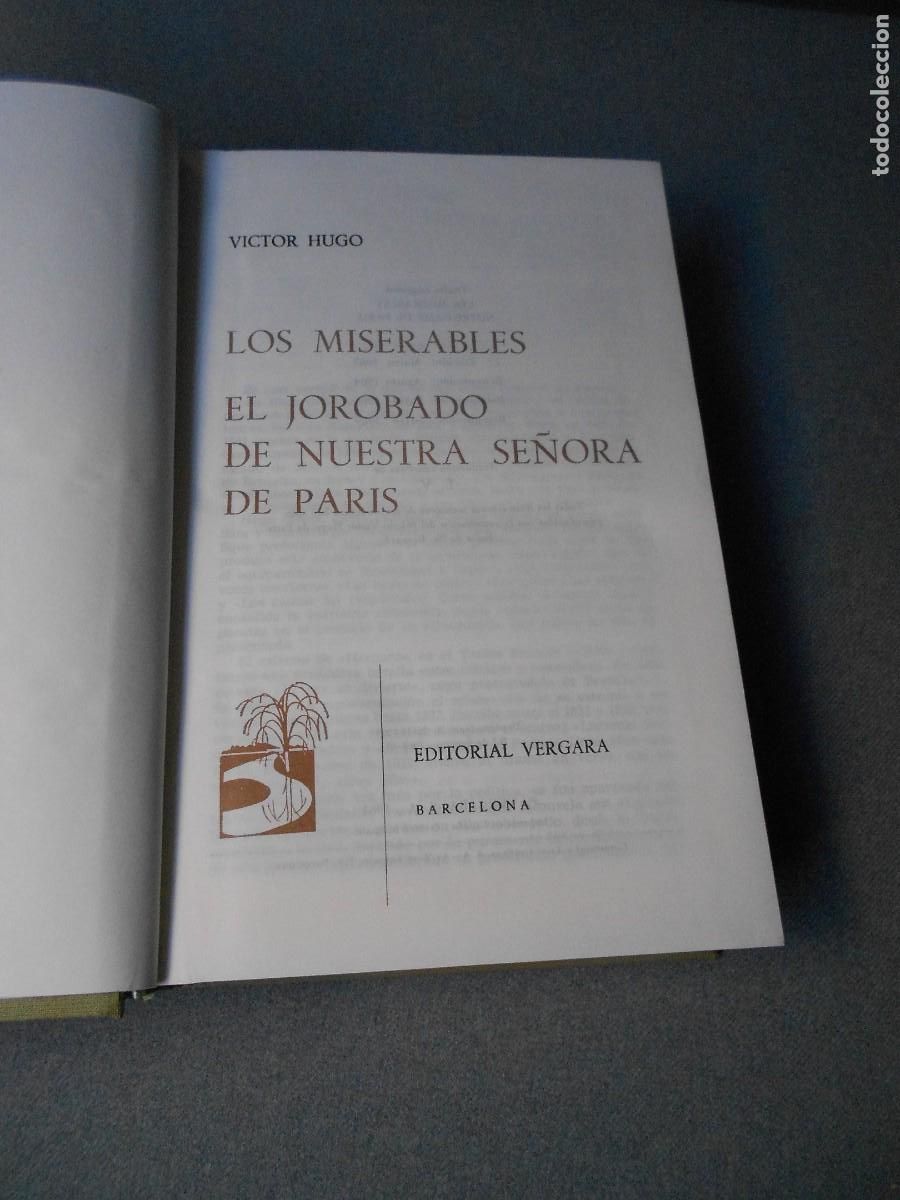 Libros de segunda mano: OBRAS. VICTOR HUGO. EDICION ILUSTRADA. - Foto 2