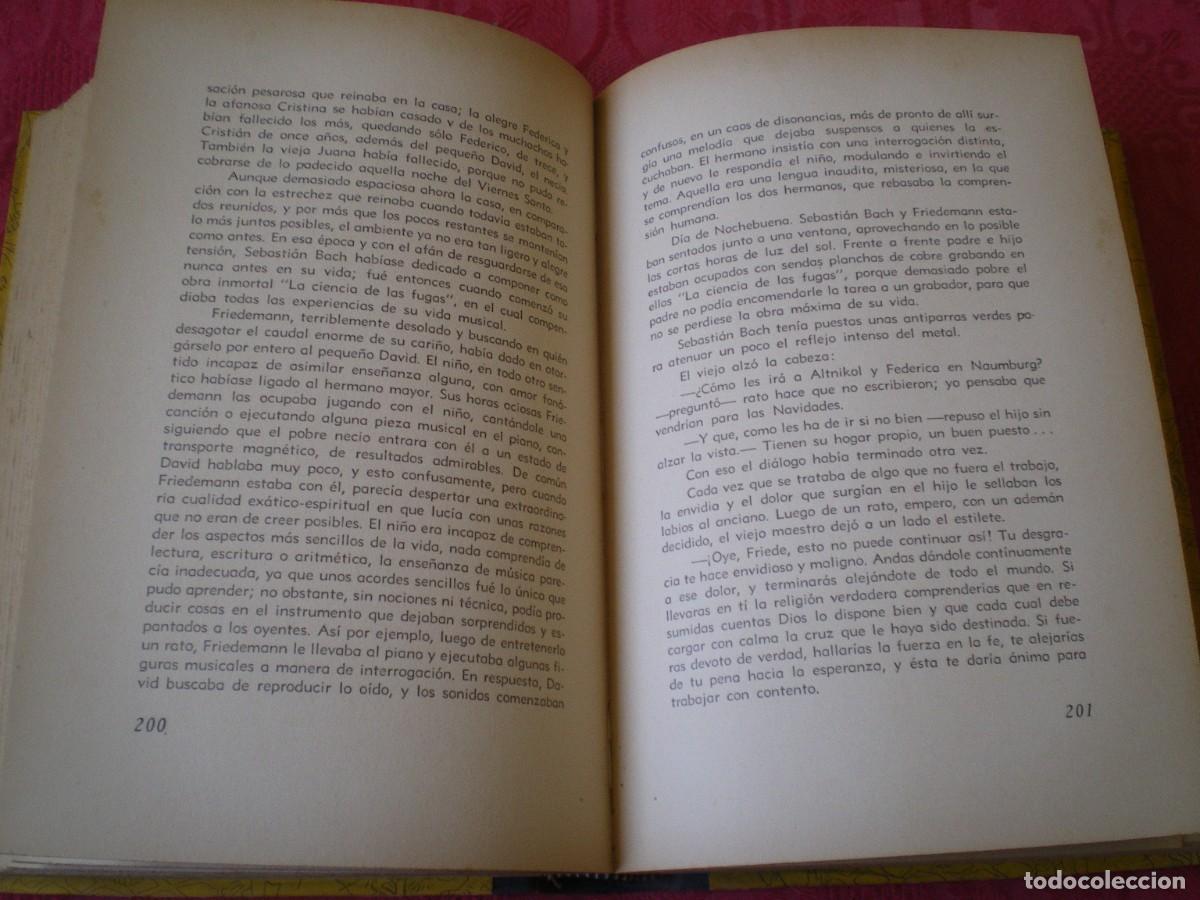 Libros de segunda mano: M&Uacute;SICA EN EL ROCOC&Oacute;, FRIEDEMANN BACH. ALBERT EMIL BRACHVOGEL. COEPLA. - Foto 6