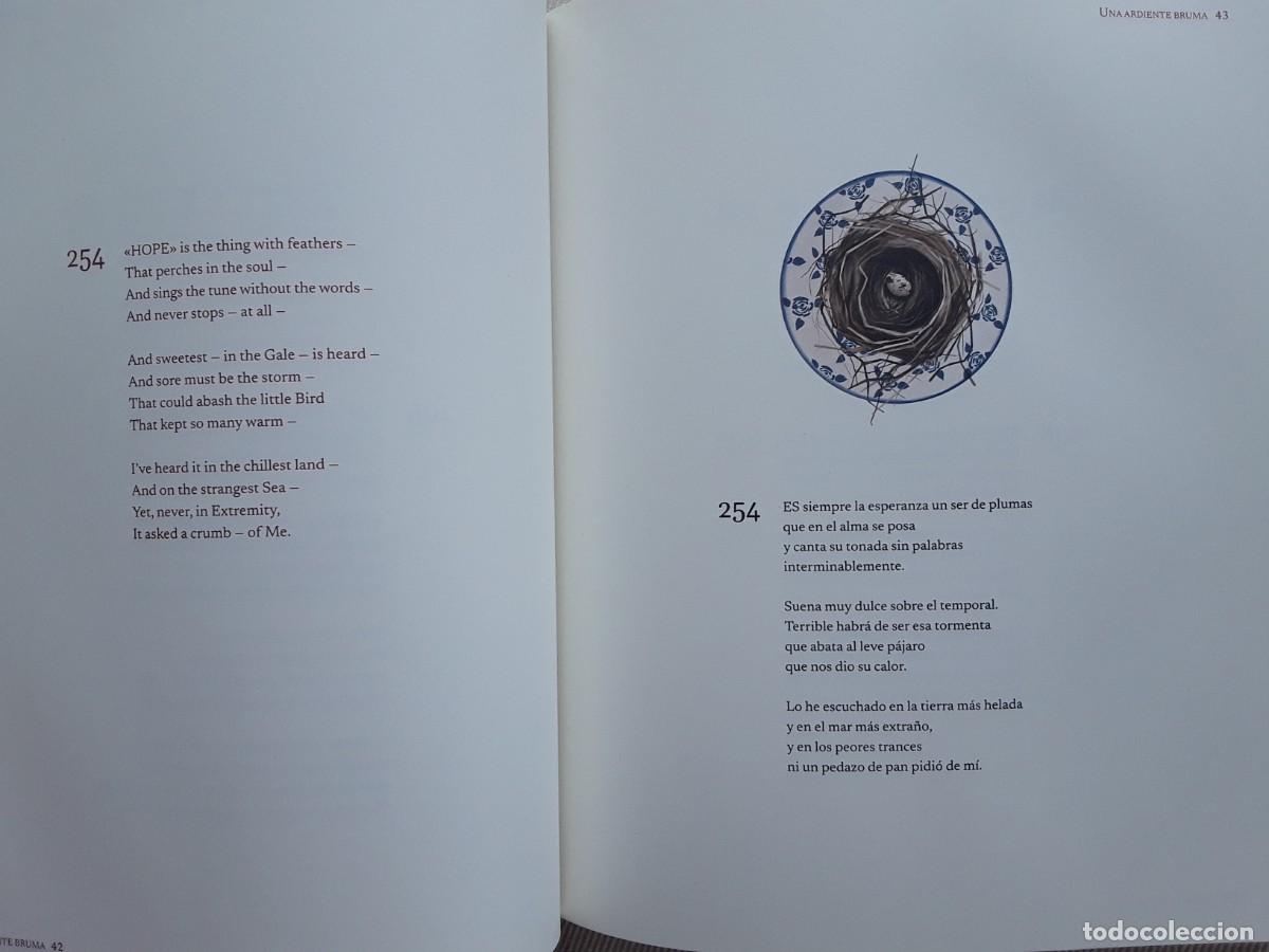 Libros de segunda mano: UNA ARDIENTE BRUMA. EMILY DICKINSON. - Foto 4