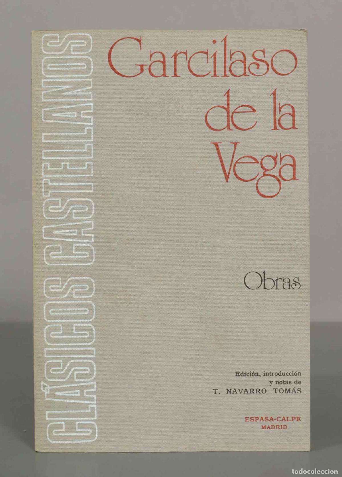 Libros de segunda mano: CLASICOS CASTELLANOS. GARCILASO DE LA VEGA. - Foto 1