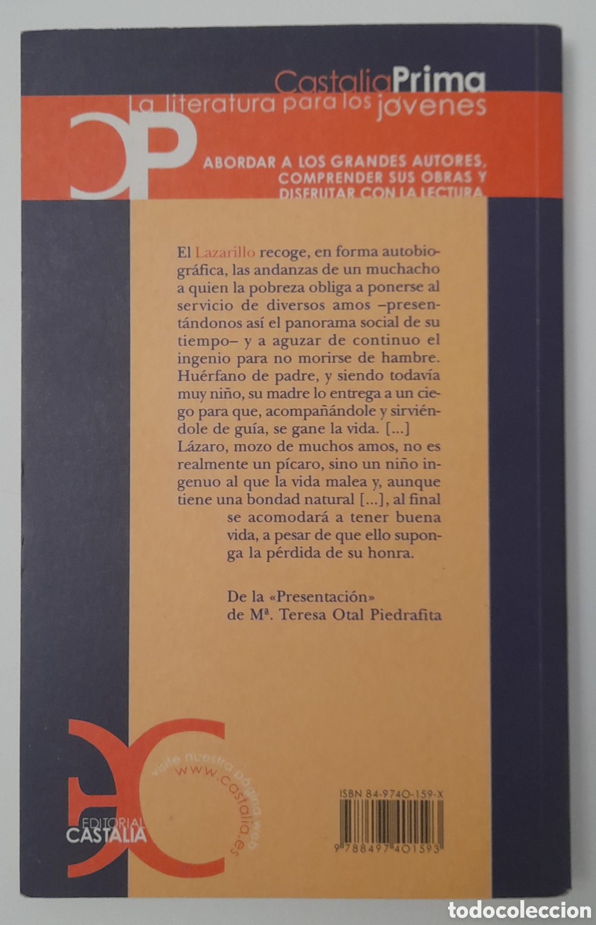 Libros de segunda mano: La vida de lazarillo de Tormes - Foto 2