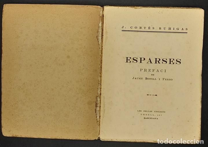 Libros de segunda mano: Esparses - J. Cort&eacute;s Buhigas - Foto 2