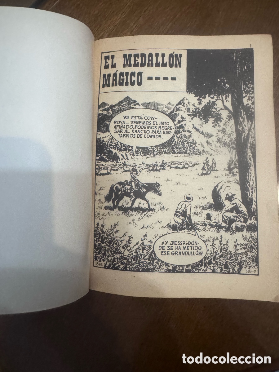 Libros de segunda mano: C&oacute;mic serie oeste, el medall&oacute;n m&aacute;gico - Foto 2