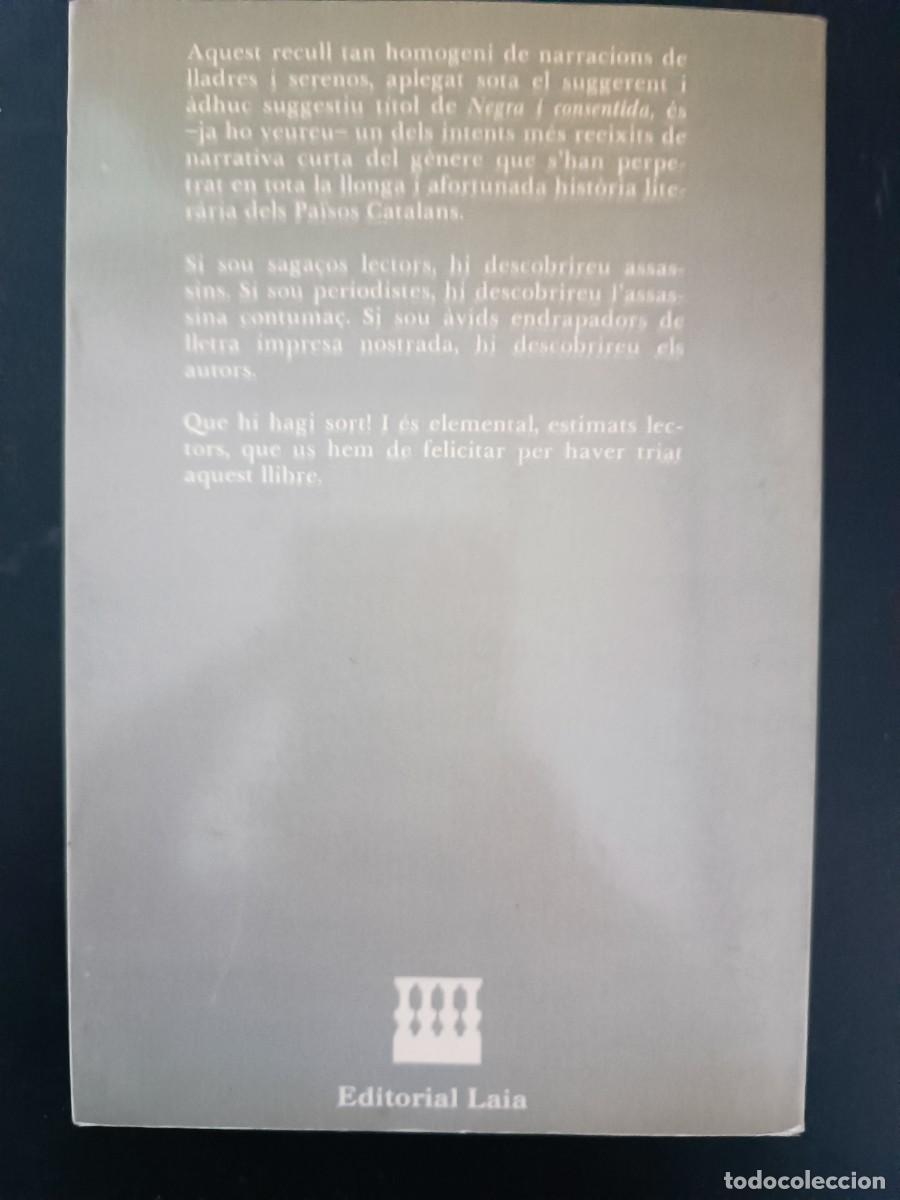Libros de segunda mano: Negra i consentida - Of&egrave;lia Dracs - Foto 2