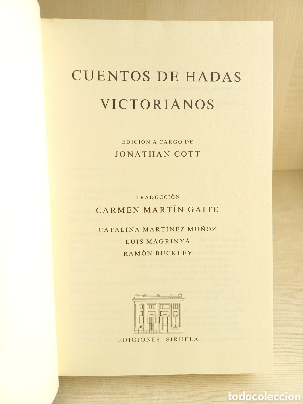 Libros de segunda mano: Cuentos de Hadas Victorianos. VVAA. Siruela, 1993. Ilustrado. - Foto 6