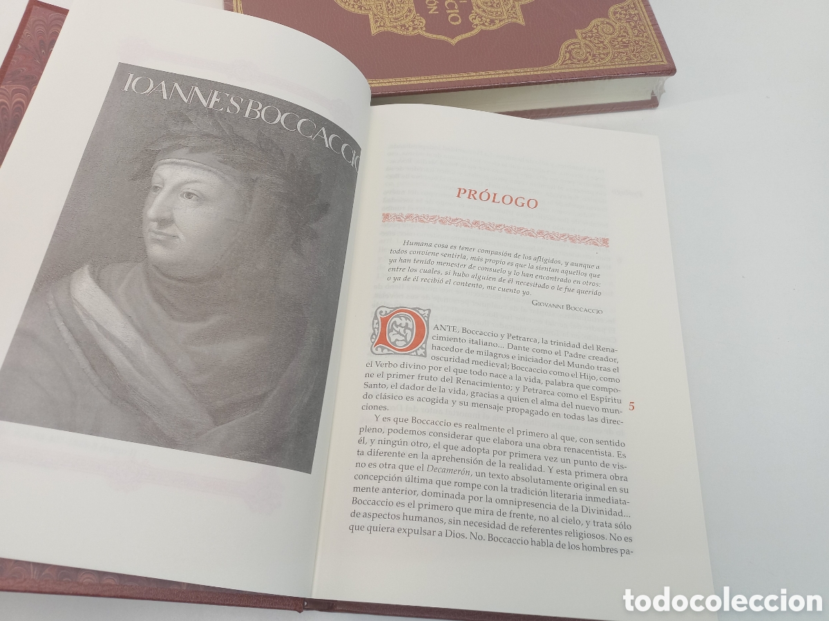 Libros de segunda mano: Decameron. Boccaccio. Club Internacional del libro, 2007. Ilustrado. - Foto 4