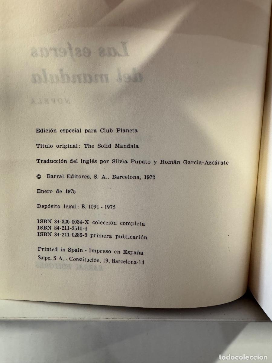 Libros de segunda mano: LIBRO LAS ESFERAS DEL MANDALA, PATRICK WHITE, EDITORIAL PLANETA BARCELONA, A&Ntilde;O 1973 - Foto 4