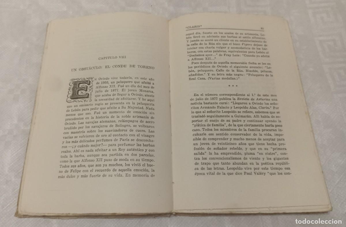 Libros de segunda mano: CLARIN. El Provinciano Universal.- Juan Antonio Cabezas. - Foto 2
