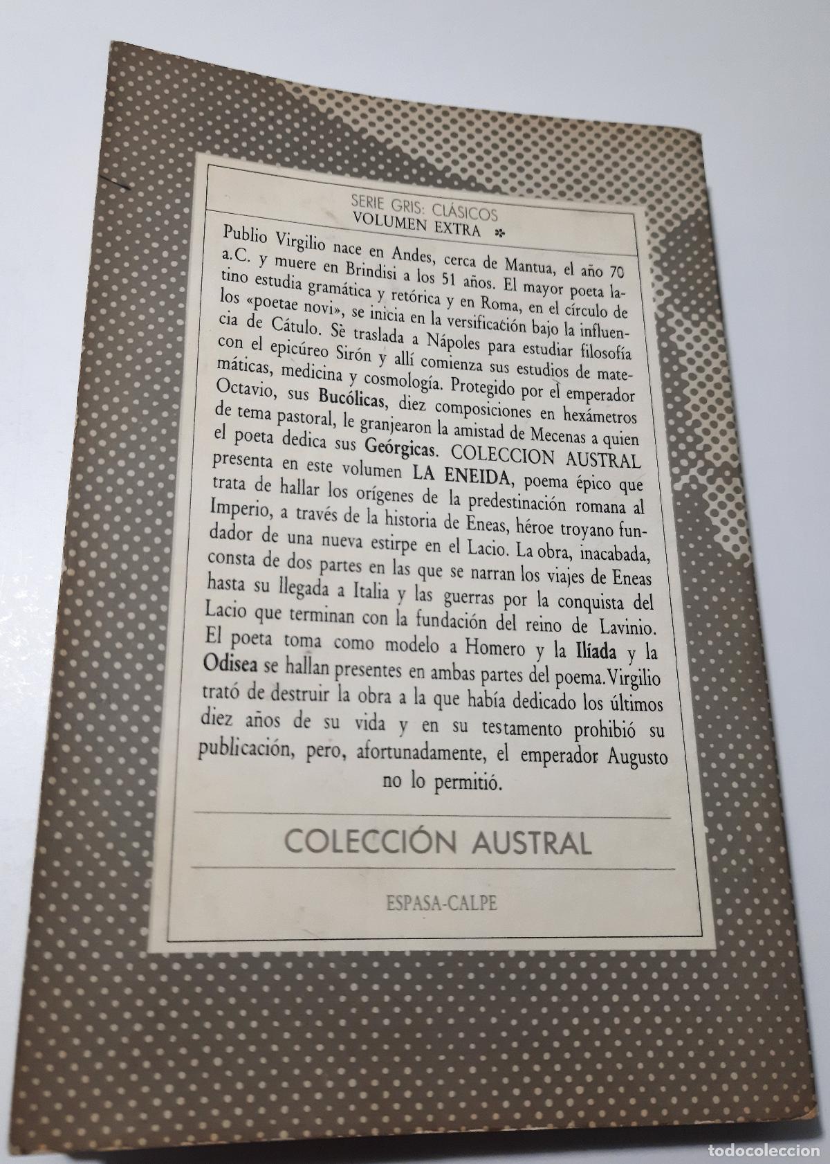 Libros de segunda mano: La Eneida - Virgilio, Publio - Foto 2