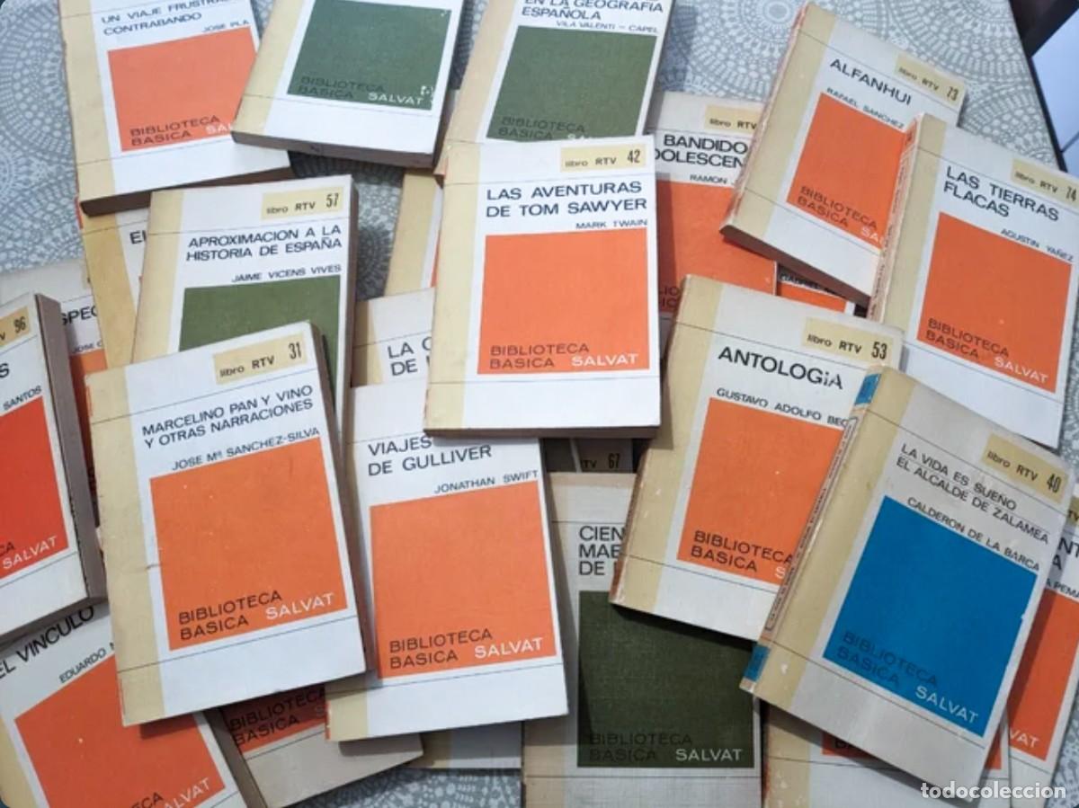 Libros de segunda mano: Colecci&oacute;n Biblioteca b&aacute;sica Salvat RTVE 1969 - Foto 1