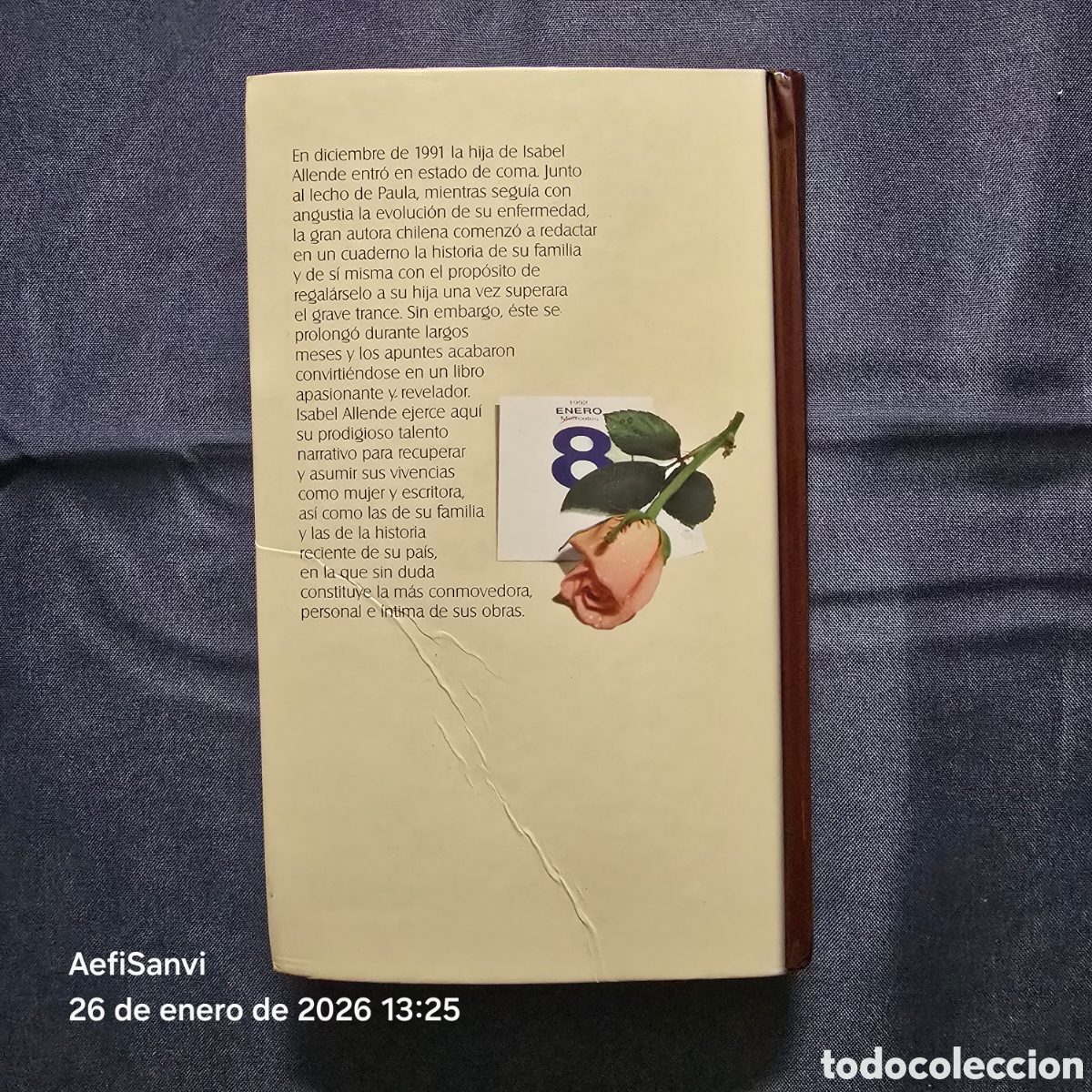 Libros de segunda mano: PAULA (ISABEL ALLENDE) (NUEVA NARRATIVA) - Foto 2