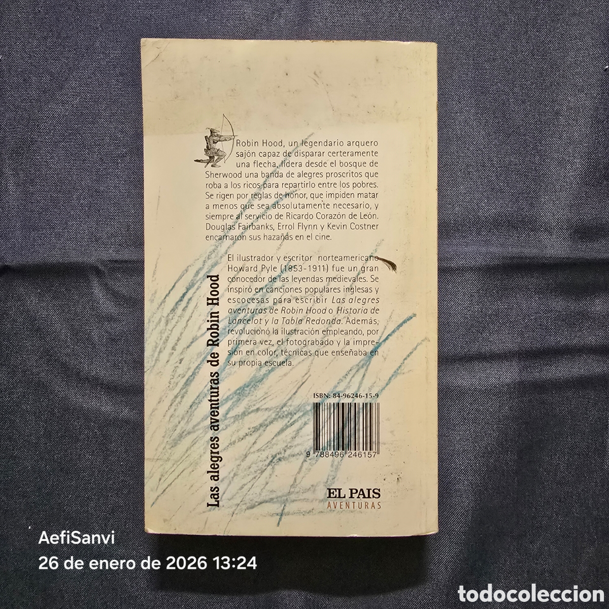 Libros de segunda mano: LAS ALEGRES AVENTURAS DE ROBIN HOOD (HOWARD PYLE) (EL PA&Iacute;S, AVENTURAS) - Foto 2