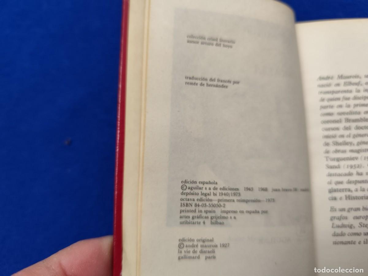 Libros de segunda mano: DISRAELI Andr&eacute; Maurois Ediciones Aguilar 1973 - Foto 4
