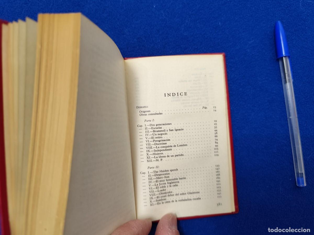 Libros de segunda mano: DISRAELI Andr&eacute; Maurois Ediciones Aguilar 1973 - Foto 5