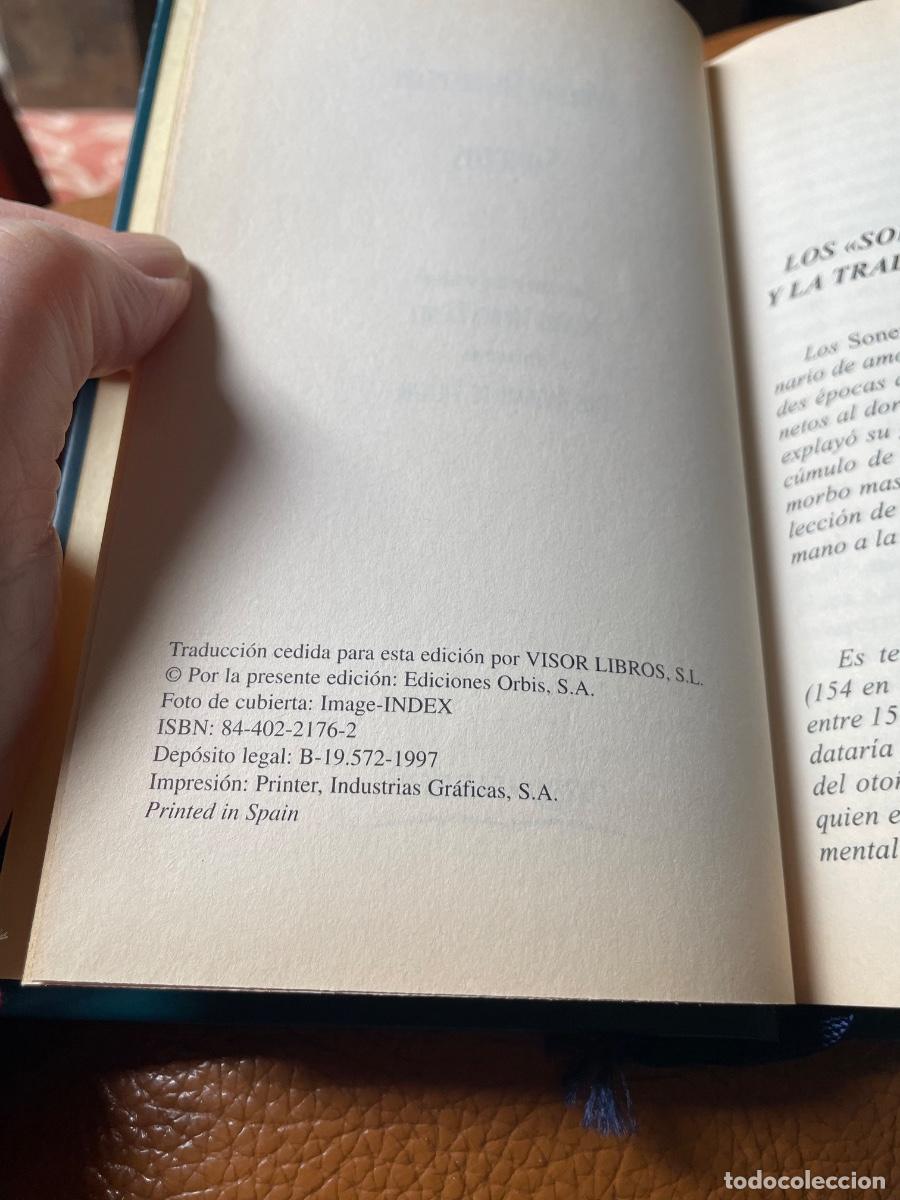 Libros de segunda mano: Libro Sonetos de Shakespeare, versi&oacute;n ingl&eacute;s/espa&ntilde;ol - Foto 3