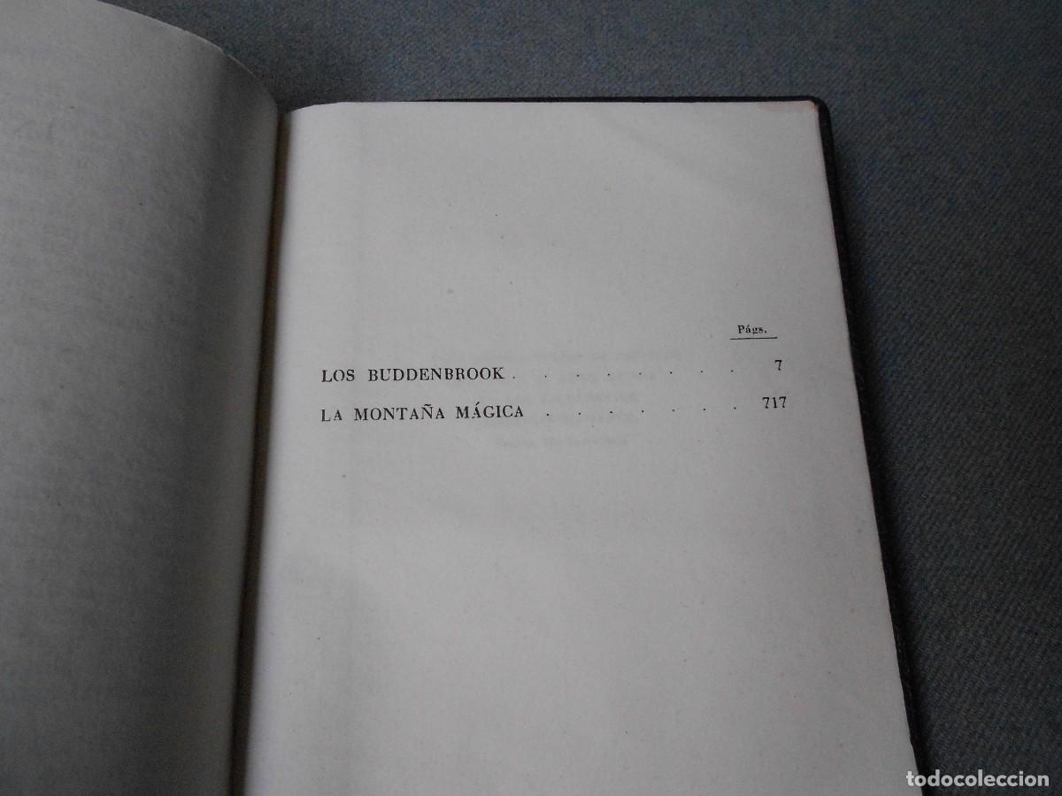 Libros de segunda mano: THOMAS MANN. OBRAS COMPLETAS. TOMO II - Foto 3