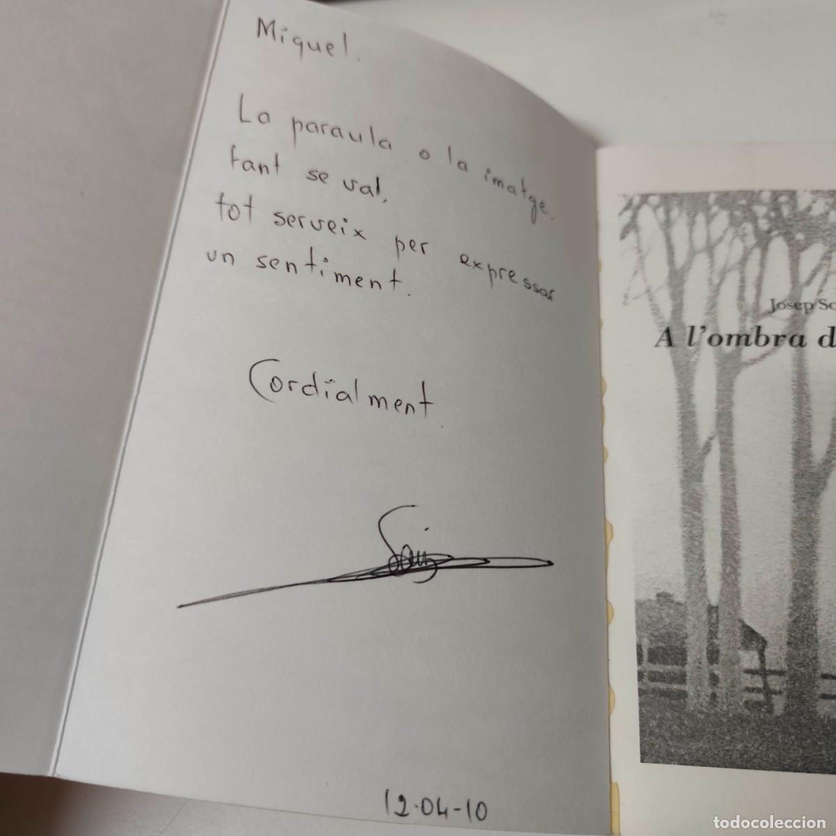 Libros de segunda mano: A LOMBRA DEL CIRERER - JOSEP M. SOLA SALA - Foto 2