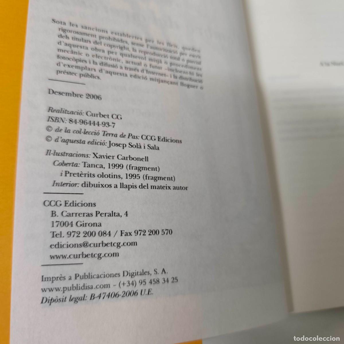 Libros de segunda mano: A LOMBRA DEL CIRERER - JOSEP M. SOLA SALA - Foto 3