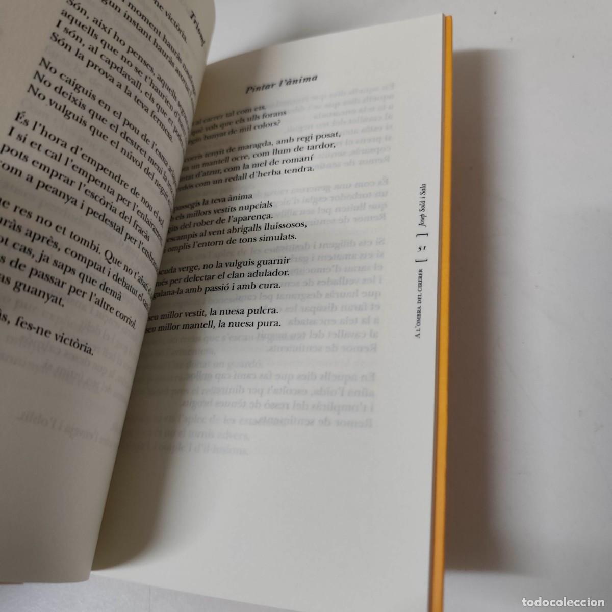 Libros de segunda mano: A LOMBRA DEL CIRERER - JOSEP M. SOLA SALA - Foto 5