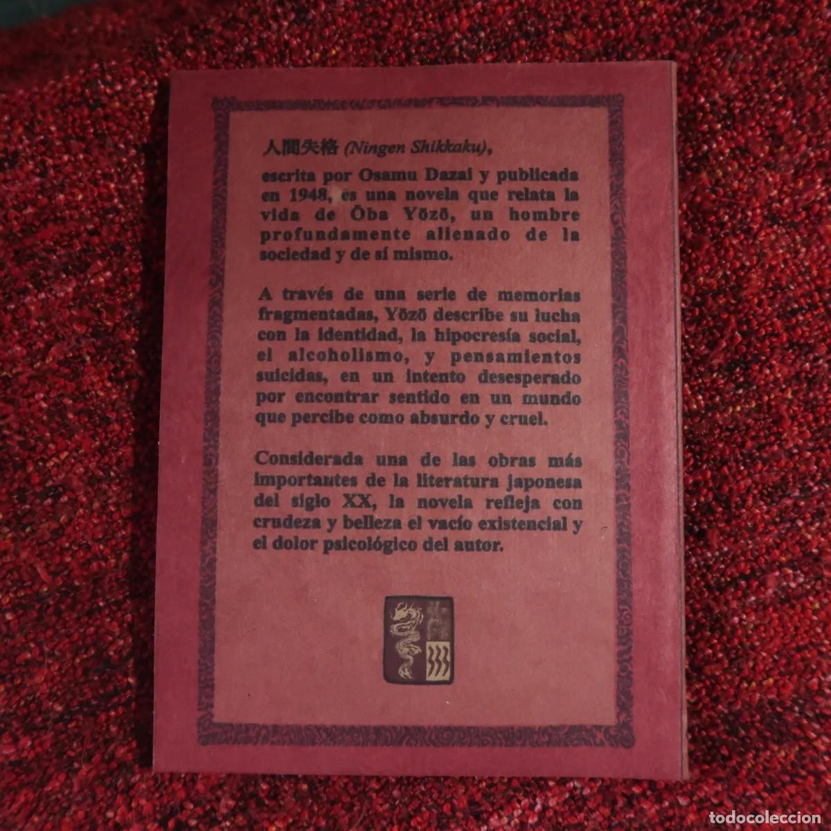Libros de segunda mano: Osamu Dazai &mdash; Indigno de ser humano - LM - Foto 2