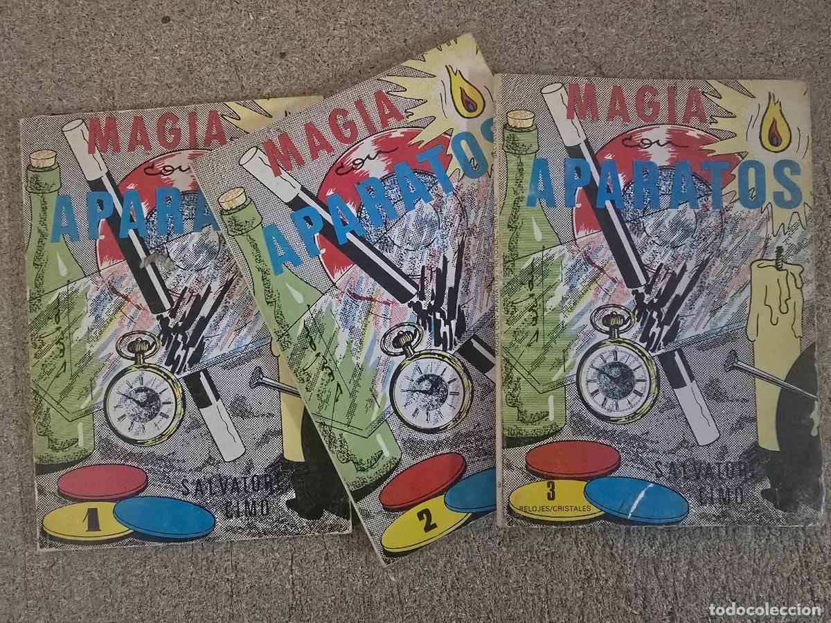 Libros de segunda mano: Magia con Aparatos.Completa 3 Libros.Salvatore Cimo. - Foto 1
