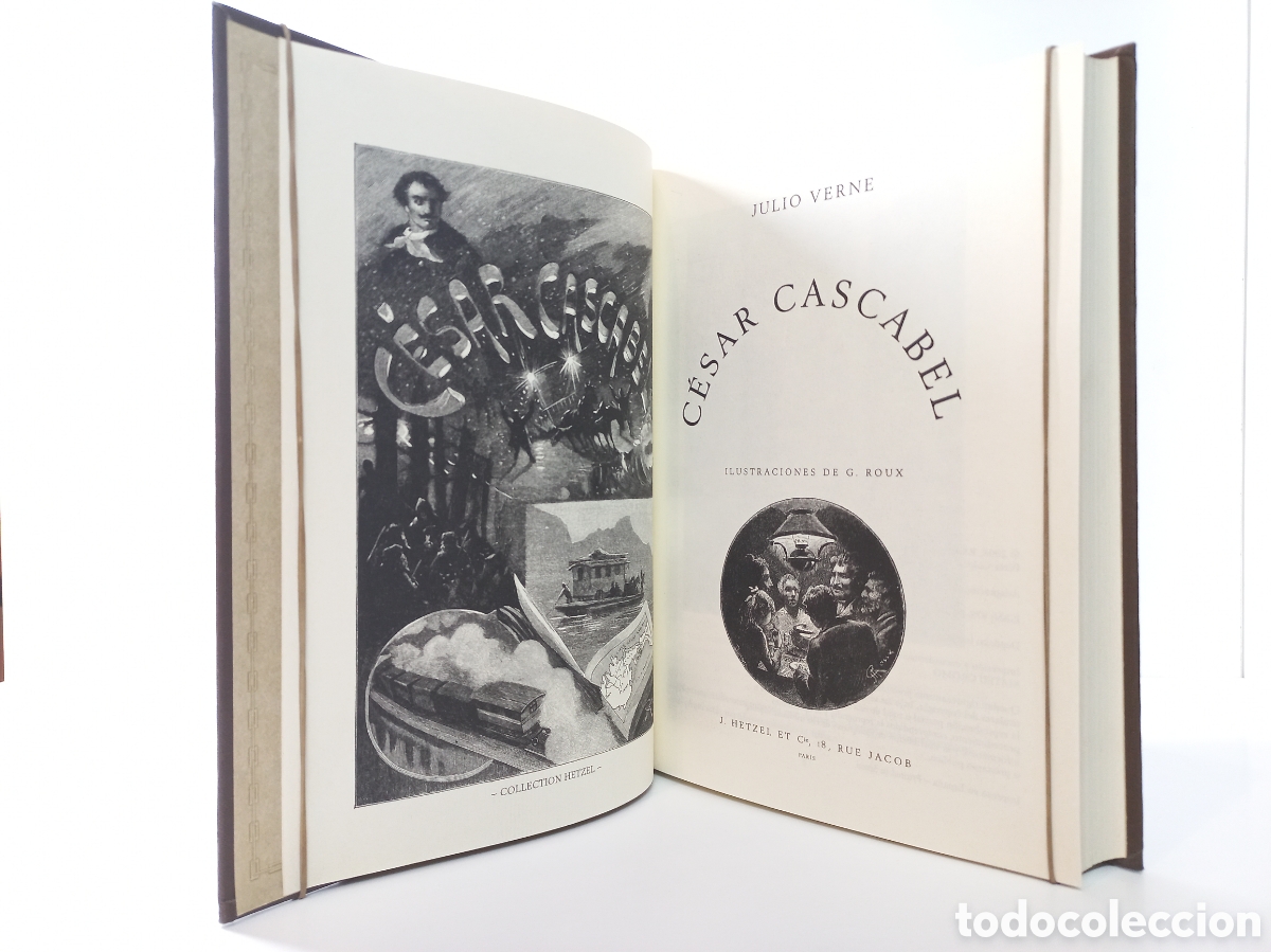 Libros de segunda mano: C&eacute;sar Cascabel. Julio Verne. RBA Editores, colecci&oacute;n Hetzel, 2008. - Foto 4