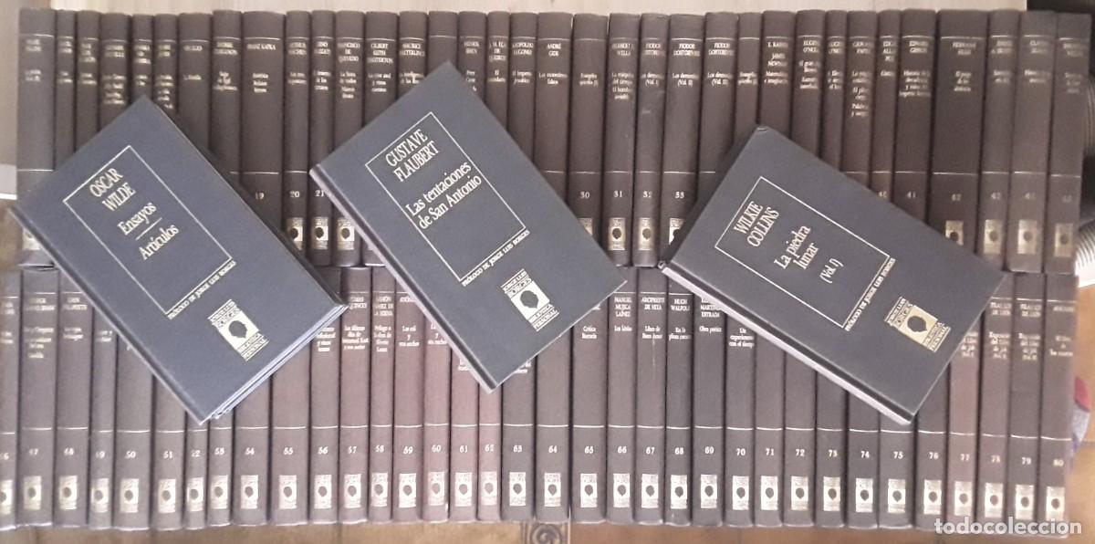 Libros de segunda mano: BIBLIOTECA PERSONAL DE JORGE LUIS BORGES. ORBIS. 80 TOMOS. COMPLETA. - Foto 1