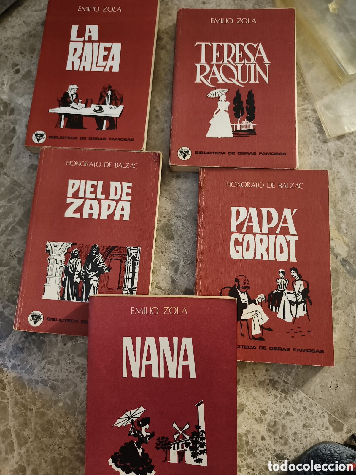 Libros de segunda mano: Lote libros Zola y Balzac - Foto 1