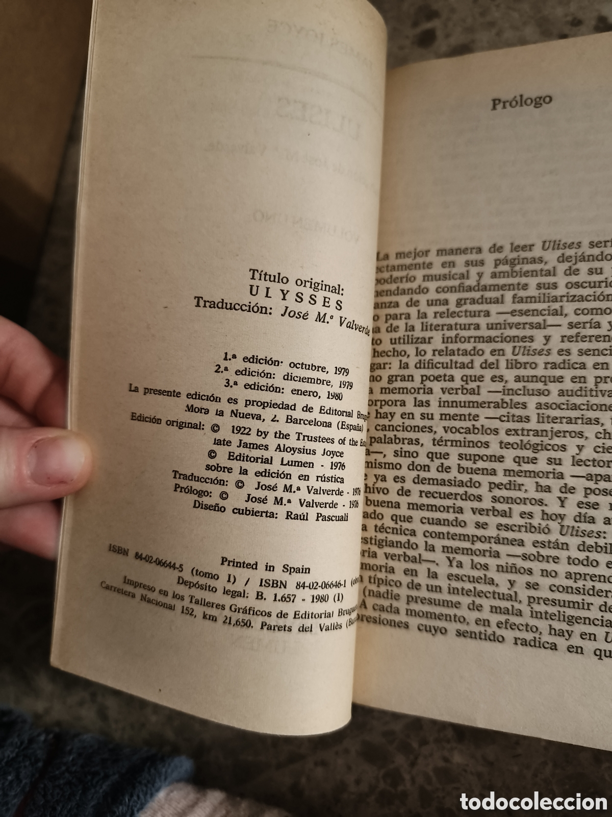 Libros de segunda mano: Ulises de James Joyce - Foto 3