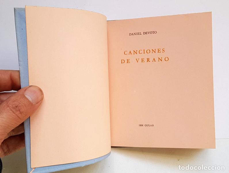Libros de segunda mano: Canciones de verano, Daniel Devoto, Buenos Aires, 1950 - Foto 2