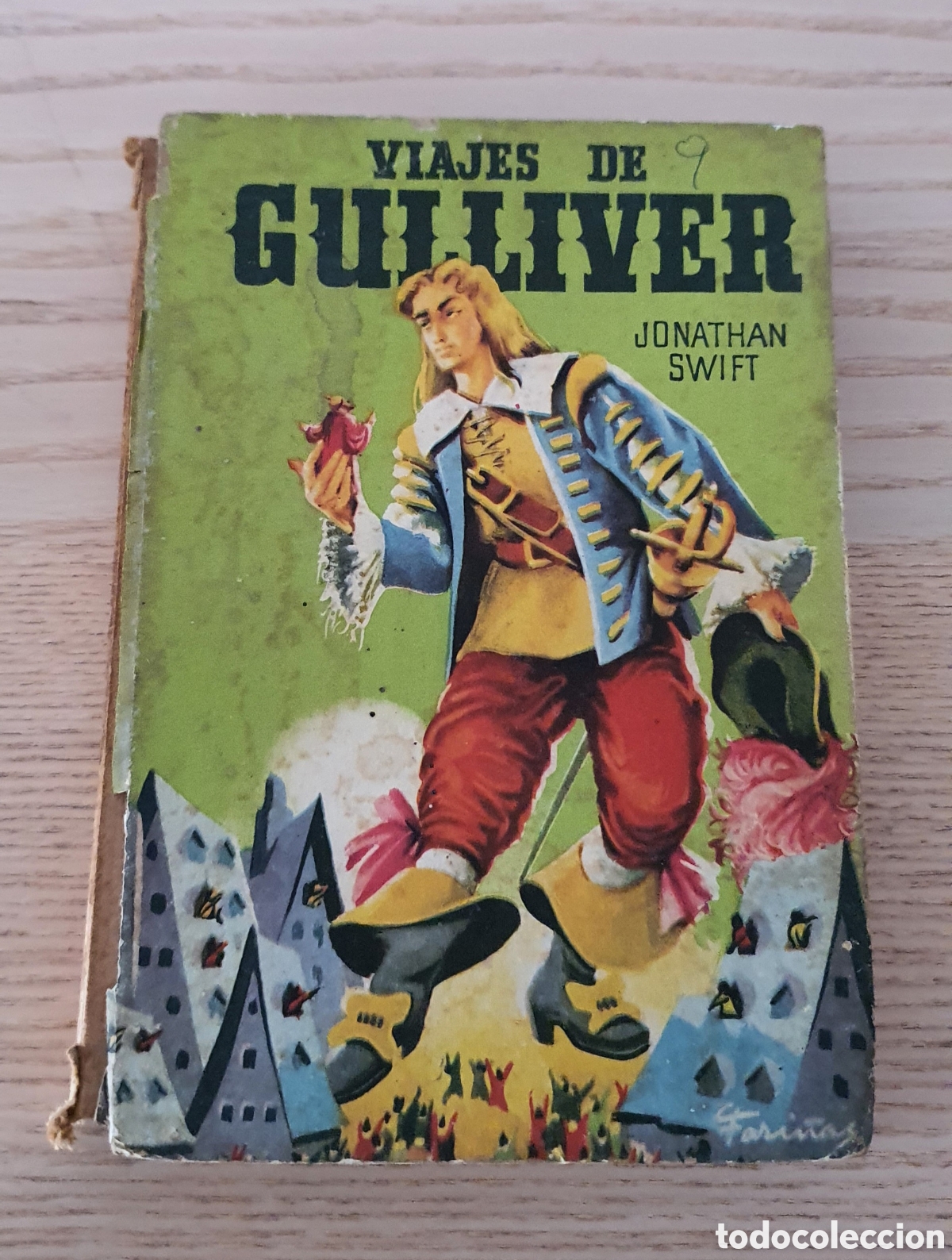 Libros de segunda mano: Viajes de Gulliver Colecci&oacute;n Juvenil Cadete - Foto 1