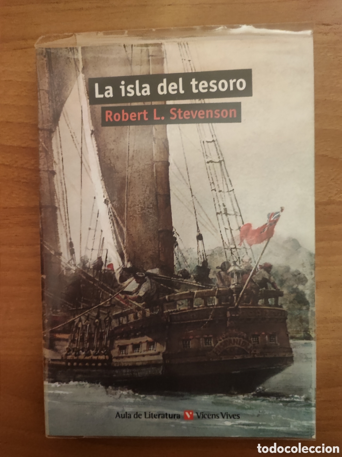 Libros de segunda mano: LA ISLA DEL TESORO. ROBERT L. STEVENSON . AULA DE LITERATURA - Foto 1