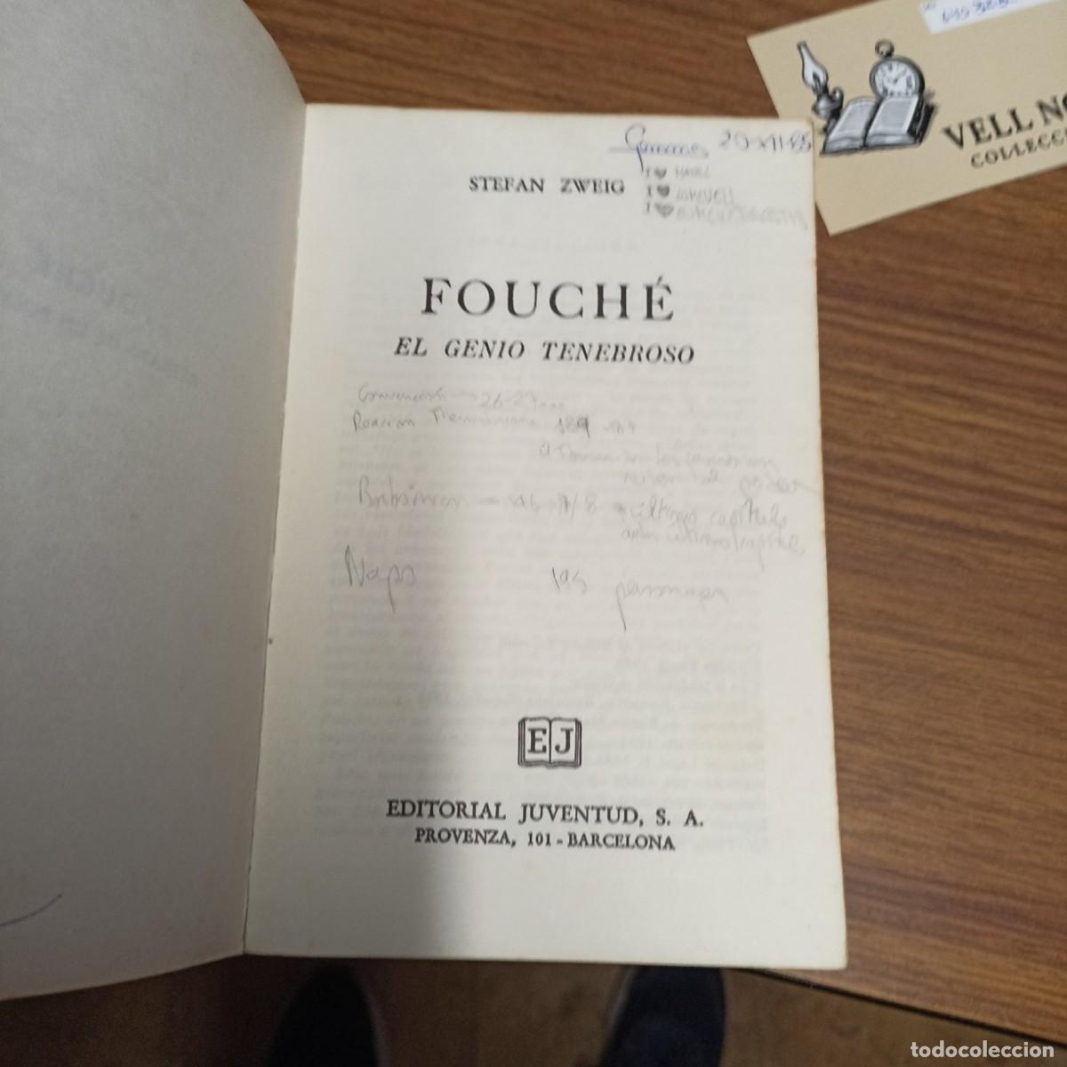 Libros de segunda mano: Fouch&eacute; por Stefan Zweig - Foto 2