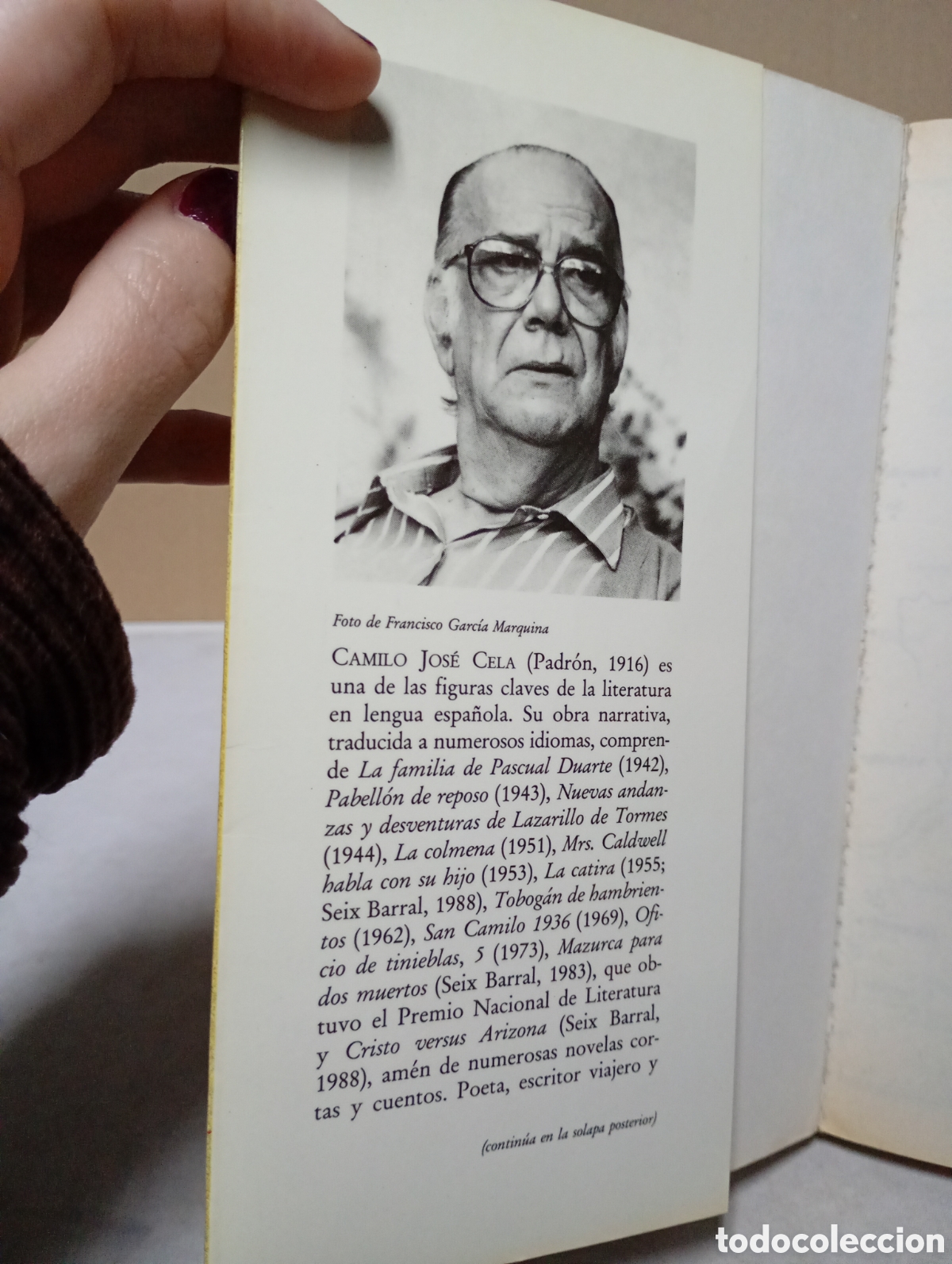 Libros de segunda mano: Mazurca para dos muertos de Camilo Jos&eacute; Cela - Foto 5