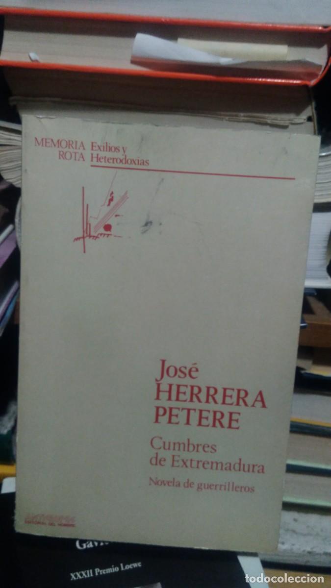 Libros de segunda mano: Jose Herrera Petere Cumbres de extremadura antropos - Foto 1