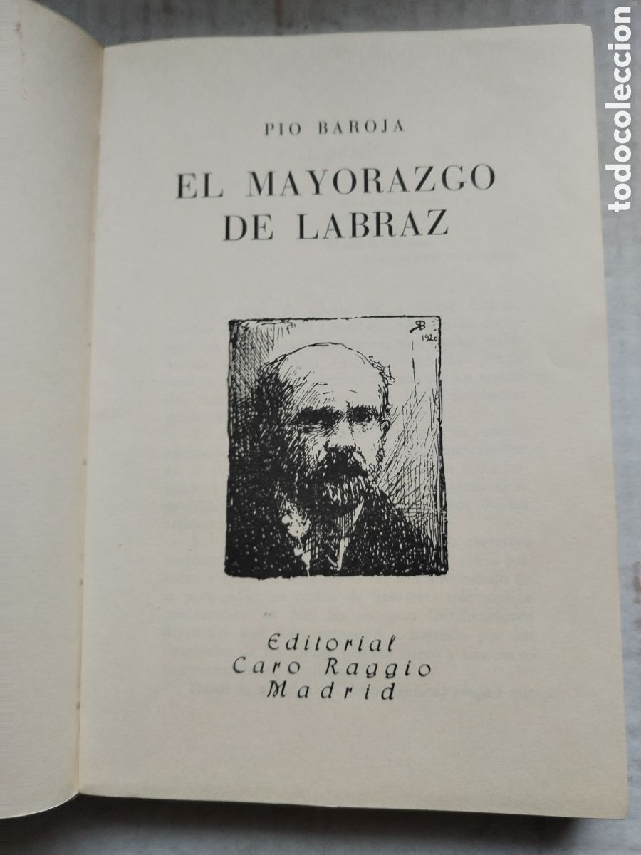 Libros de segunda mano: EL MAYORAZGO DE LABRAZ/PIO BAROJA - Foto 3