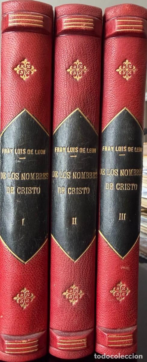 Livros em segunda m&atilde;o: Le&oacute;n, Fray Luis de. De los nombre de Cristo.