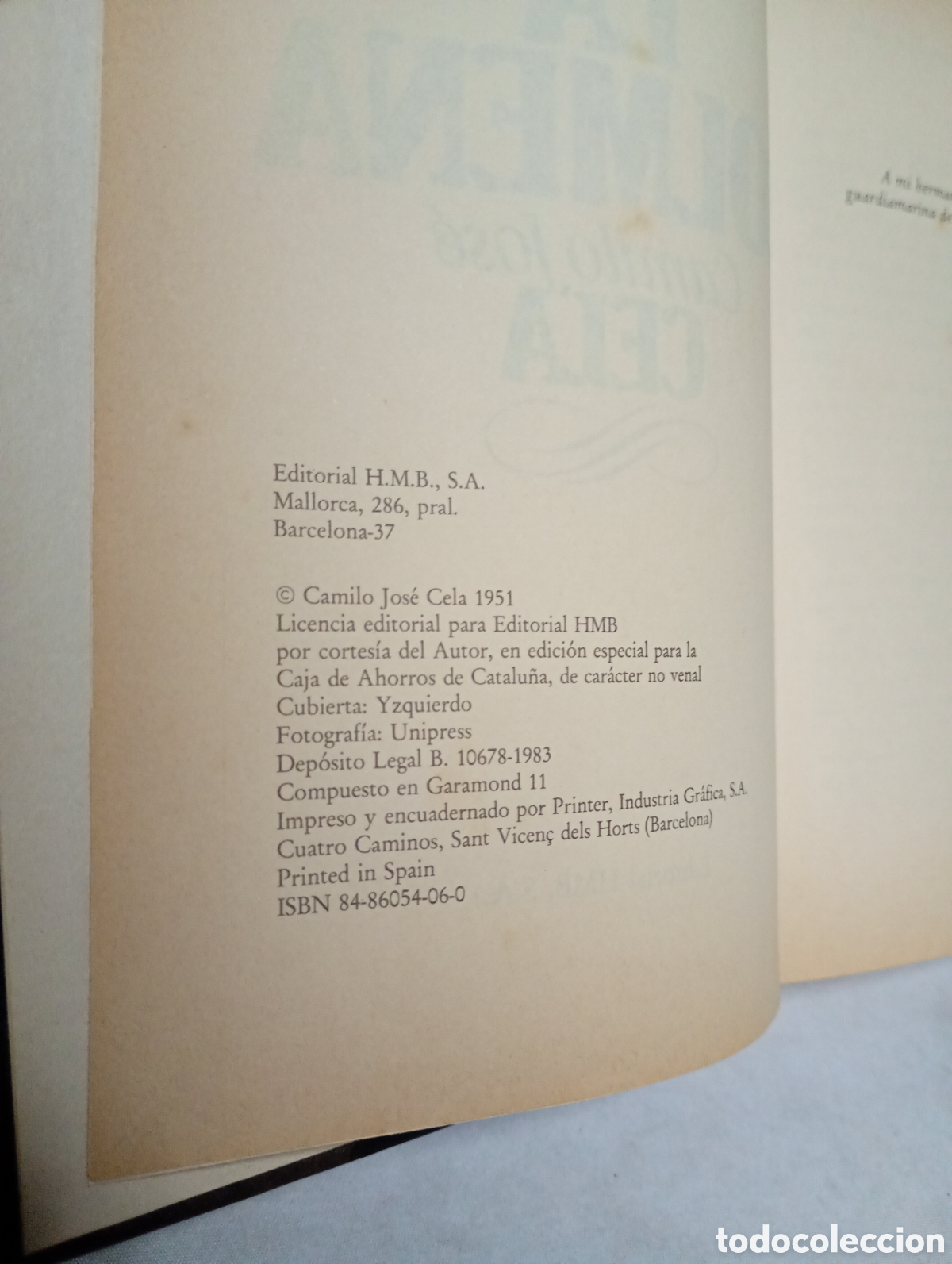 Libros de segunda mano: La colmena de Camilo Jos&eacute; Cela - Foto 5