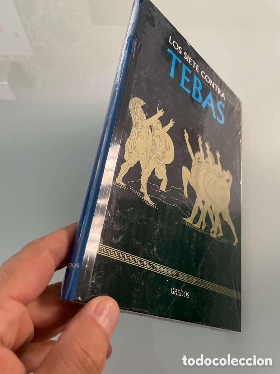 Libros de segunda mano: Los siete contra Tebas. (Precintado) Mitolog&iacute;a Gredos 17. - Foto 2
