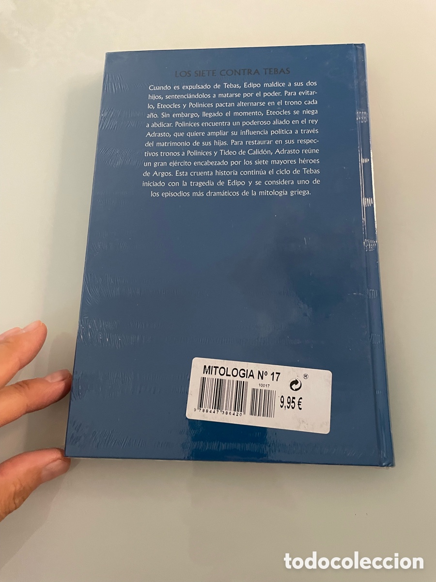Libros de segunda mano: Los siete contra Tebas. (Precintado) Mitolog&iacute;a Gredos 17. - Foto 5